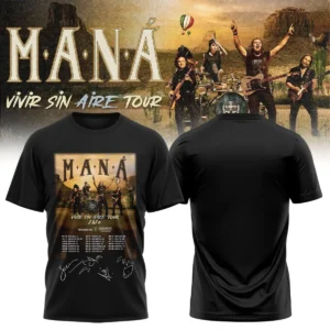 Maná Vivir Sin Aire Tour T-Shirt & Hoodie [Batch 25]