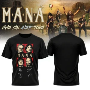 Maná Vivir Sin Aire Tour T-Shirt & Hoodie (Design 24)