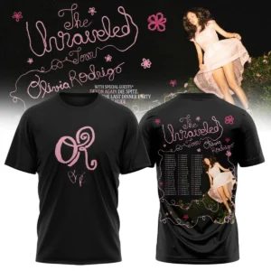 Olivia Rodrigo The Unraveled Tour Signed Shirt & Hoodie [Batch 9]