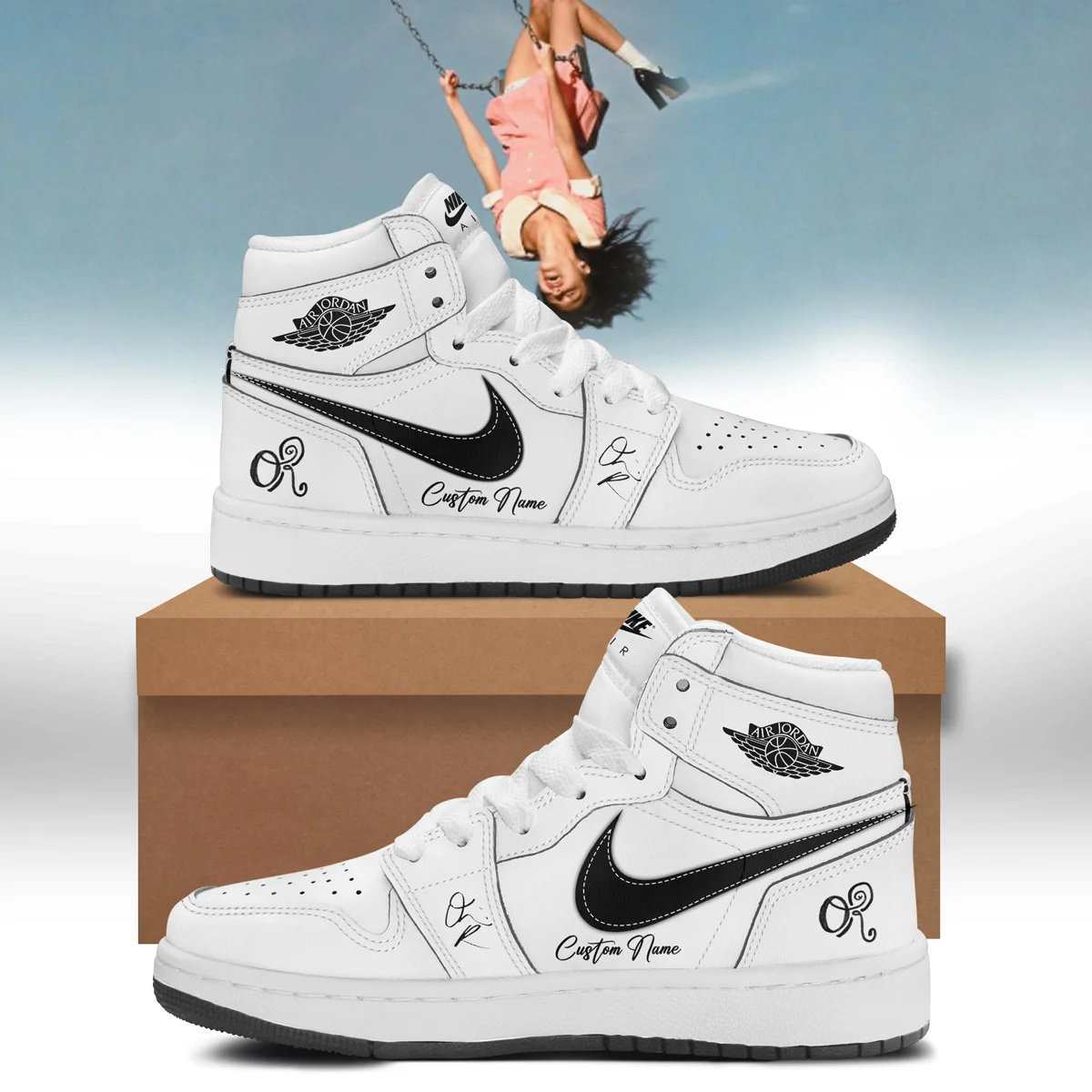 Olivia Rodrigo you seem pretty sad for a girl so in love Signed Custom Air Force 1 & Jordan 1 Shoes (Release 20)