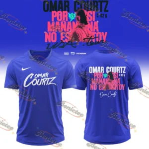 Omar Courtz Por Si Mañana No Estoy World Tour Signed Jersey (Release 16)
