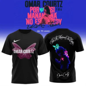 Omar Courtz Por Si Mañana No Estoy World Tour Signed Shirt & Hoodie (Design 1)