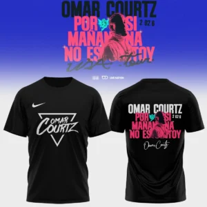 Omar Courtz Por Si Mañana No Estoy World Tour Signed Shirt & Hoodie (Release 28)
