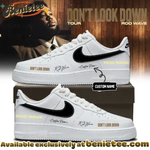 Rod Wave Don't Look Down Tour Custom Air Force 1 & Jordan 1 Shoes [Drop 3]