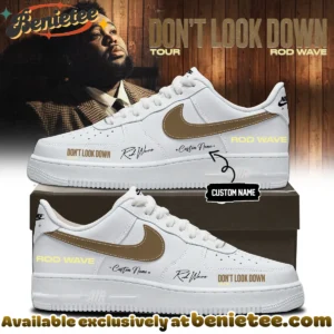 Rod Wave Don't Look Down Tour Custom Air Force 1 & Jordan 1 Shoes [Drop 8]