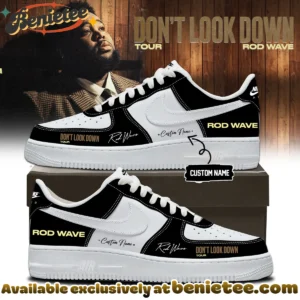 Rod Wave Don't Look Down Tour Custom Air Force 1 & Jordan 1 Shoes - Part 21