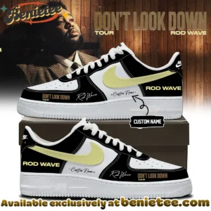 Rod Wave Don't Look Down Tour Custom Air Force 1 & Jordan 1 Shoes (Release 15)
