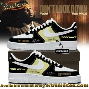 Rod Wave Don't Look Down Tour Custom Air Force 1 & Jordan 1 Shoes (Release 26)