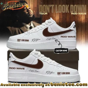 Rod Wave Don't Look Down Tour Custom Air Force 1 & Jordan 1 Shoes (Release 9)