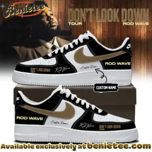 Rod Wave Don't Look Down Tour Custom Air Force 1 & Jordan 1 Shoes - Series 3