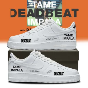 Tame Impala Deadbeat Tour Custom Air Force 1 & Jordan 1 Shoes (Design 8)
