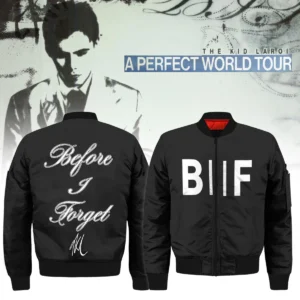The Kid Laroi A Perfect World Tour Bomber Jacket - Part 4
