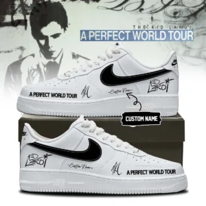 The Kid Laroi A Perfect World Tour Custom Air Force 1 & Jordan 1 Shoes [Drop 13]