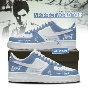 The Kid Laroi A Perfect World Tour Custom Air Force 1 & Jordan 1 Shoes - Series 14