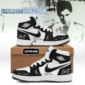 The Kid Laroi A Perfect World Tour Custom Air Force 1 & Jordan 1 Shoes - Variant 3