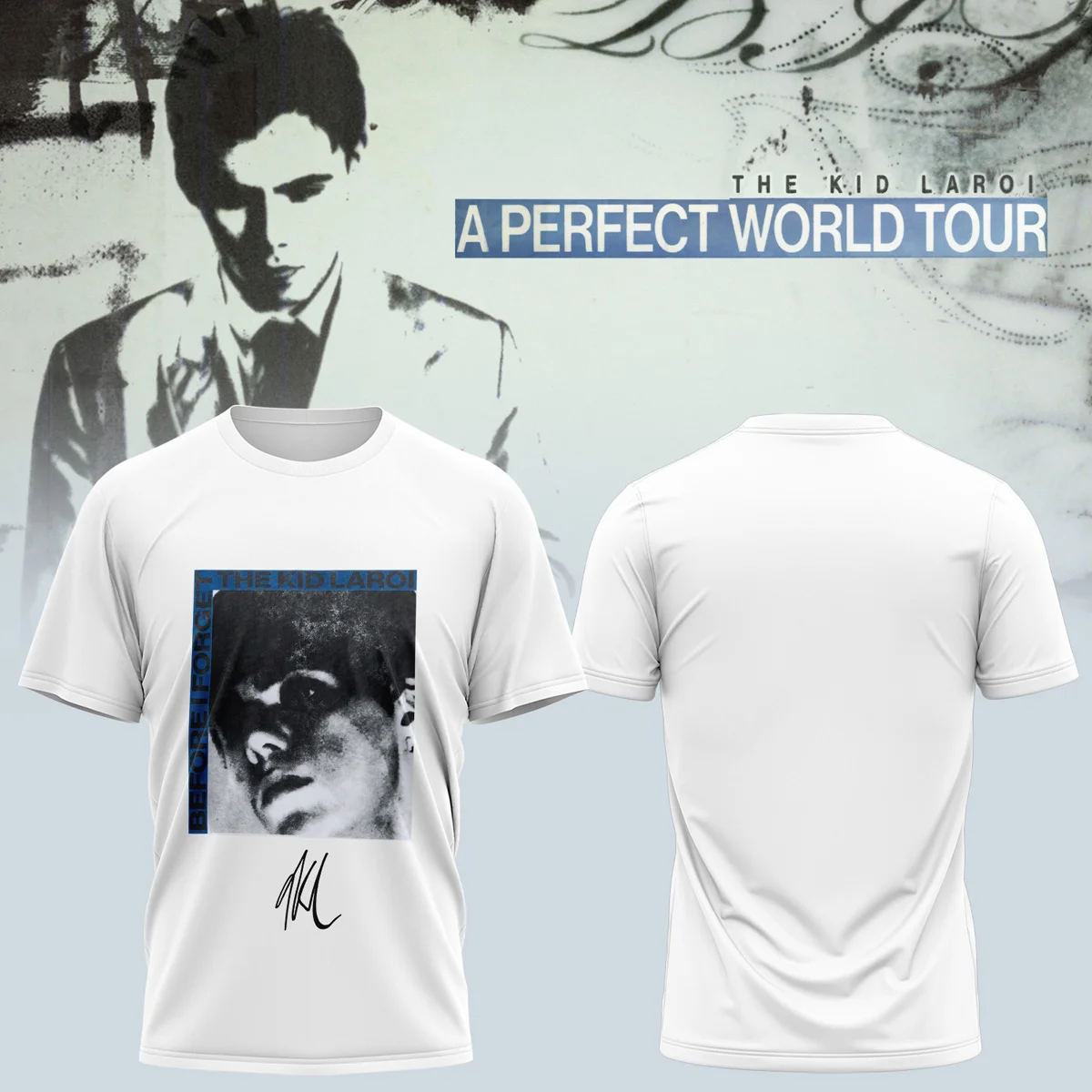 The Kid Laroi A Perfect World Tour Shirt & Hoodie - Series 3