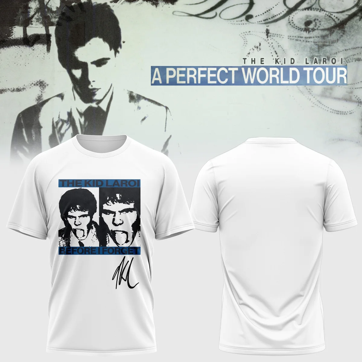 The Kid Laroi A Perfect World Tour T-Shirt & Hoodie - Part 7