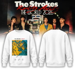 The Strokes Reality Awaits Tour Signature Shirt & Hoodie (Design 13)