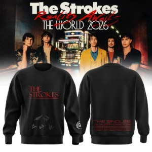 The Strokes Reality Awaits Tour Signature Shirt & Hoodie - Series 9