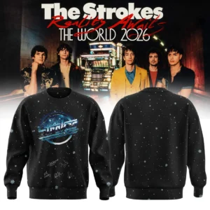 The Strokes Reality Awaits Tour Signature Shirt & Hoodie - Variant 16
