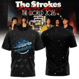 The Strokes Reality Awaits Tour Signature T-Shirt & Hoodie (Release 2)