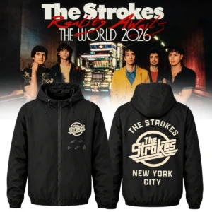 The Strokes Reality Awaits Tour Signature Windbreaker Jacket - Series 1