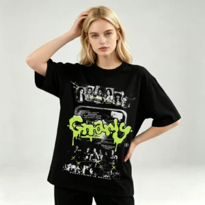 Katseye Neon Tee, Eyekon Design T-Shirt, Kpop Shirt