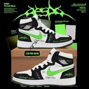 aespa LEMONADE Custom Air Force 1 & Jordan 1 Shoes (Design 2)