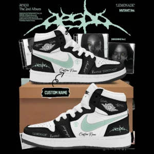aespa LEMONADE Custom Air Force 1 & Jordan 1 Shoes - Part 10
