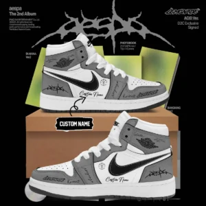aespa LEMONADE Custom Air Force 1 & Jordan 1 Shoes - Part 15