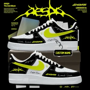 aespa LEMONADE Custom Air Force 1 & Jordan 1 Shoes (Release 3)