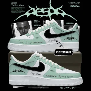 aespa LEMONADE Custom Air Force 1 & Jordan 1 Shoes - Series 8