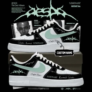 aespa LEMONADE Custom Air Force 1 & Jordan 1 Shoes - Series 9