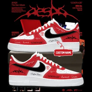 aespa LEMONADE Custom Air Force 1 & Jordan 1 Shoes (Style 4)