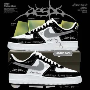 aespa LEMONADE Custom Air Force 1 & Jordan 1 Shoes - Variant 1