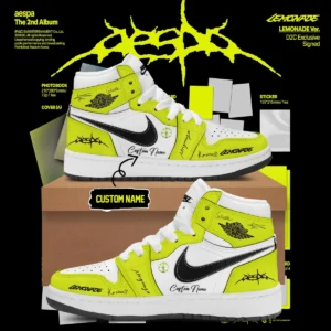 aespa LEMONADE Custom Air Force 1 & Jordan 1 Shoes - Variant 14
