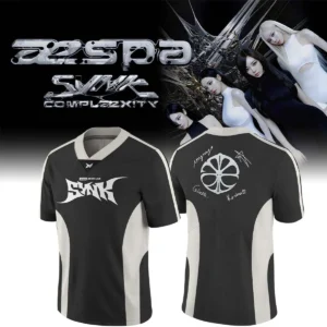 aespa LIVE TOUR SYNK COMPLæXITY Baseball Jersey - Variant 8