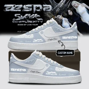 aespa LIVE TOUR SYNK COMPLæXITY Custom Air Force 1 & Jordan 1 Shoes (Design 15)