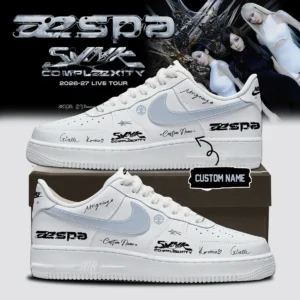 aespa LIVE TOUR SYNK COMPLæXITY Custom Air Force 1 & Jordan 1 Shoes - Series 20