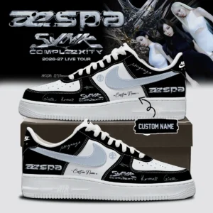 aespa LIVE TOUR SYNK COMPLæXITY Custom Air Force 1 & Jordan 1 Shoes - Variant 11