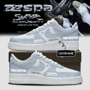 aespa LIVE TOUR SYNK COMPLæXITY Custom Air Force 1 & Jordan 1 Shoes - Variant 17