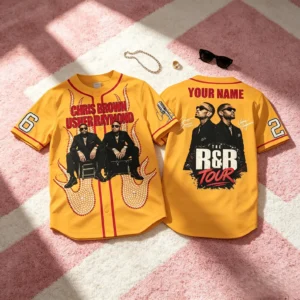 CHRIS Brown and USHER Raymond 2026 Tour Jersey | The R&B Tour Jersey