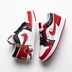 Michael Jordan Chicago Bulls Nike Air Force 1 Shoes