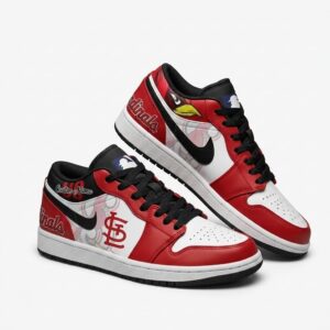 St. Louis Cardinals Custom Name Nike Air Force 1 Shoes