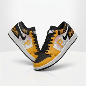 Pittsburgh Pirates Custom Name Nike Air Force 1 Shoes