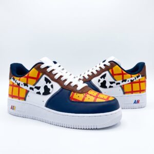 Toy Story Woody Nike Air Force 1 Shoes
