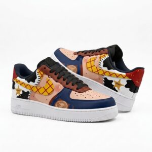 Toy Story Woody Cowboy Nike Air Force 1 Shoes