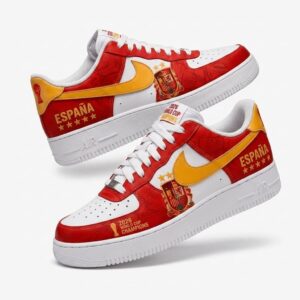 Spain World Cup 2026 Champions Nike Air Force 1 Shoes