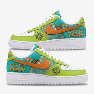 Scooby-Doo Mystery Machine Nike Air Force 1 Shoes