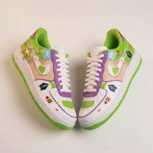 Disney Pixar Toy Story Buzz Lightyear Nike Air Force 1 Shoes